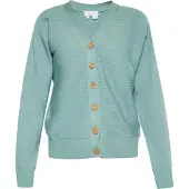 Usha WHITE LABEL Gebreid vest aqua