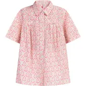 IZIA Blouse lichtroze / wit