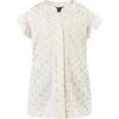 Faina Blouse goud / zilver / wolwit