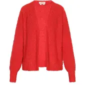 Usha Gebreid vest rood