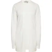 RISA Gebreid vest wolwit