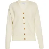 Usha Gebreid vest crème