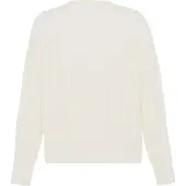 Faina Gebreid vest wolwit