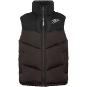 Plein sport Bodywarmer donkerbruin / zwart