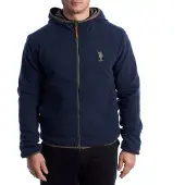 U.s. polo assn. Heren Omkeerbare Fleece- en Winddichte Jas US40126001
