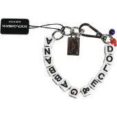 Dolce&Gabbana Zilveren Messing Ketting Dobbelsteen Logo Versierde Bedelarmband