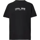 Calvin Klein Jeans Shirt 'NYC' zwart / wit