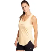 Trangoworld Cherz Mouwloos T-shirt Beige L Vrouw
