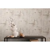 CosmoLiving by Cosmopolitan BETONLOOK BEHANG | Urban - Grijs Bruin Wit Beige - CosmoLiving