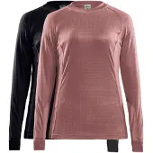 Craft Core Baselayer Thermo Shirt Dames (2-pack) - Maat M