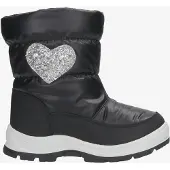 Snowfun gevoerde kinder snowboots met hartje zwart maat 26