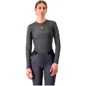Castelli - Women's Medio Base Layer Long Sleeve - Fietsonderhemd S, grijs