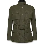 Belstaff Trialmaster Dames Motorfiets Gewaxte Jas Maat