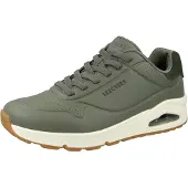 SKECHERS Sneakers laag 'UNO - TAILORED AIR' olijfgroen