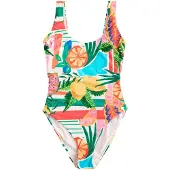 Next Badpak donkergroen / gemengde kleuren