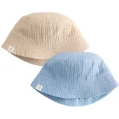 Next Hoed sand / lichtblauw