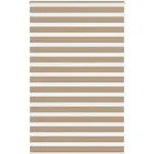 vidaXL Zebra Blind 150x230 cm stofbreedte 145,9 cm polyester zandbruin
