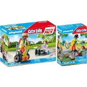 Playmobil 2-delige set Verpleegkundige + Starterpack Rescue