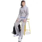 Adidas - Kid's LIN FL Hoody - Hoodie 128, grijs