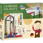 Pebaro Figuurzaag Set 16 stuks, Houten doos gevuld met gereedschap + werkblad