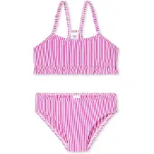 Schiesser Bikini 'Aqua Kids' fuchsia / donkerroze / wit