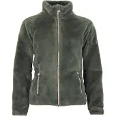 Mountain Peak Vrouwen fleece jas met nep bont Arendel