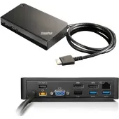 Lenovo Dockingstation - - ThinkPad OneLink+ - Kleur: Zwart - Model: EU - Referentie: 03X6296