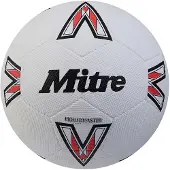 Mitre Super Dimple Voetbal Wit 5