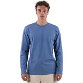 The Mountain Studio Field T-shirt Met Lange Mouwen Blauw L Man