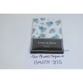 Mars & More Tablerunner Two Flowers 50x140 turquoise