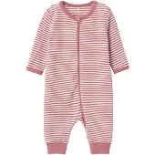 Name it BABY gestreepte baby pyjama NBNNIGHTSUIT roze Jongens/Meisjes Katoen Ronde hals - maat 98