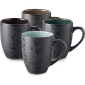 Bitz mokkakopjes , Koffiekopjes , espressokopjes - kopjes - Cappuccino kopjes / SET 4