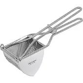 Westmark Pureepers, met ronde gaatjes, roestvrij staal, lengte: 30 cm, Triangel, zilver, 61262260