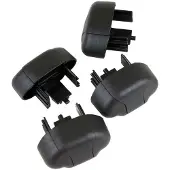Thule Aerodynamische Dakkapjes 50084 Bar 4 Eenheden 4 Eenheden