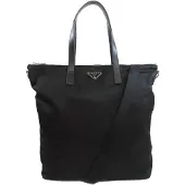 Prada Pattina Nylon Tote Bag