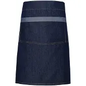 Premier Taille schort voor volwassenen (Indigo Denim)