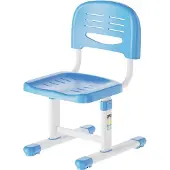 En.casa Kinderstoel Sauda bureaustoel 63-75x36x46 cm hemelsblauw en wit []