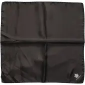 Dolce&Gabbana Bruine DG Crown Zijde Vierkante Mannen Foulard Sjaal