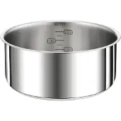 Tefal Ingenio Preference Casserole 20 Cm, Induction, Inox, Empilable, Compatible Lave-Vaisselle L8983004