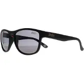 Superdry Rockstar 104B matzwarte smoke zonnebril