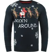 Blend Trui 'Rudolph' blauw / gemengde kleuren