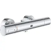 GROHE Eurosmart Cosmopolitan E douchekraan thermostatisch m. infrarood met koppelingen chroom