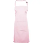 Premier Dames/Dames Kleuren Bipschort Met Zak / Werkkleding (Roze)