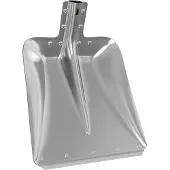 vidaXL Schep Hoofd Zilver 45 x 38 cm Aluminium