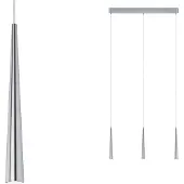 Paulmann Gutta 70930 LED-hanglamp LED LED vast ingebouwd 21 W Aluminium (geborsteld)