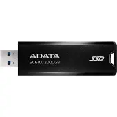 ADATA SC610 - Externe SSD 2TB - USB 3.2 Gen2 550MB/s Lezen 500MB/s Schrijven - Zwart