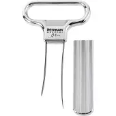 Westmark Laschen-kurkentrekker en flesopener, Monopol Edition, staal/gegoten zink, Ah-So, verchroomd, 6285336C