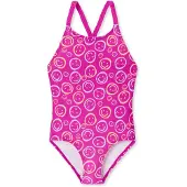 Schiesser Badpak ' Aqua Kids ' bessen / fuchsia / donkerroze