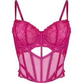 Hunkemoller Korset 'Peonie' pink