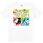 Disney Jongens Mickey Mouse Box T-Shirt (Wit)